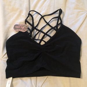 Large Bralette with crisscross straps